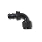 Russell Performance -8 AN Twist-Lok 90 Degree Hose End (Black) - Racecraft Industries