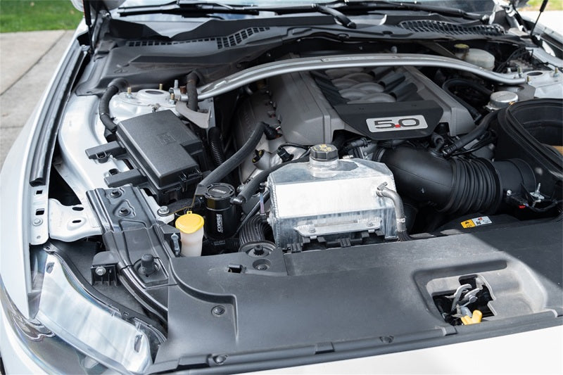 Corsa Performance 2015-2017 Ford Mustang 3 oz. Aluminum Oil Catch Can W/ Mounting Bracket - Racecraft Industries