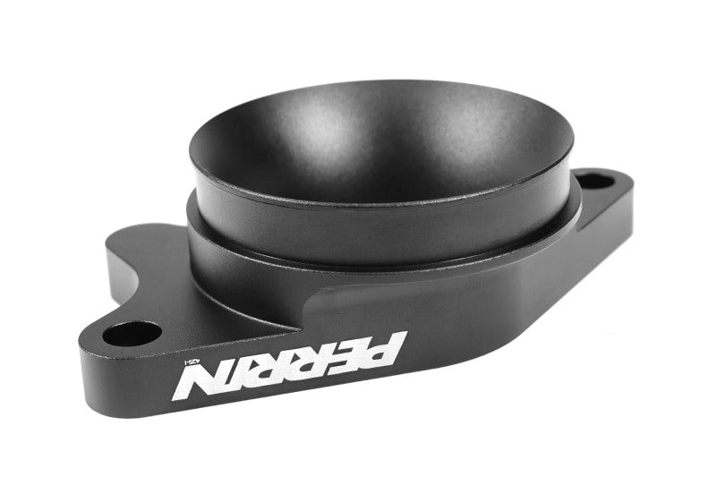 Perrin 2022+ Subaru WRX Red 3in Turbo Inlet Hose w/ Nozzle (Short) - Racecraft Industries