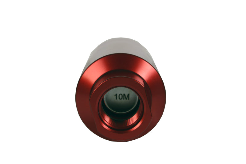 Aeromotive In-Line Filter - (AN-10) 10 Micron Microglass Element Red Anodize Finish - Racecraft Industries