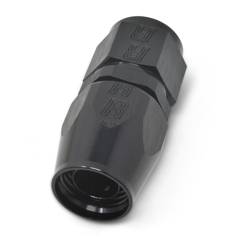 Russell Performance -10 AN Black Straight Full Flow Hose End - Racecraft Industries