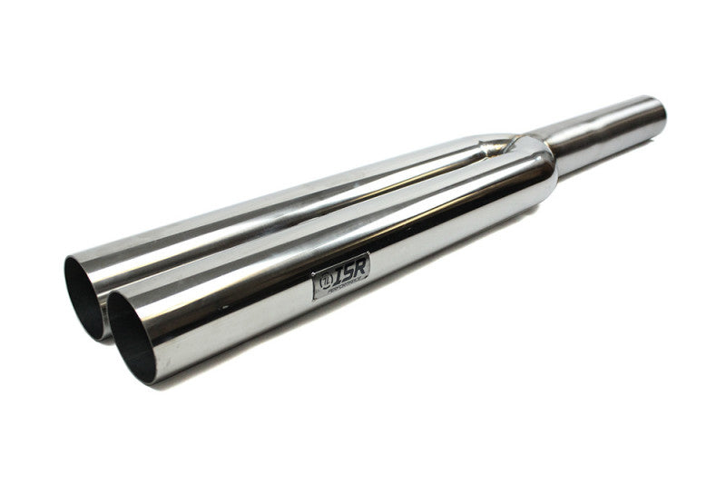 ISR Performance Universal 3in Dual Tips 40in Length. 16in to Dual 24in - Racecraft Industries