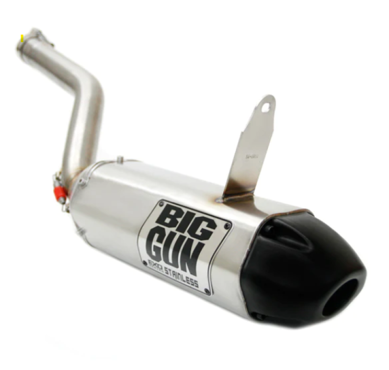 Big Gun 13-15 CAN AM OUTLANDER 500 EXO Stainless Slip On Exhaust - Racecraft Industries