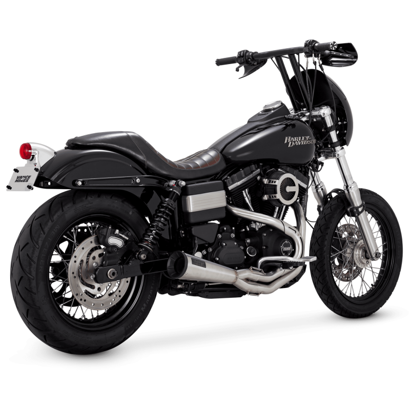 Vance & Hines HD Dyna 91-17 Upsweep SS 2-1 PCX Full System Exhaust - Racecraft Industries