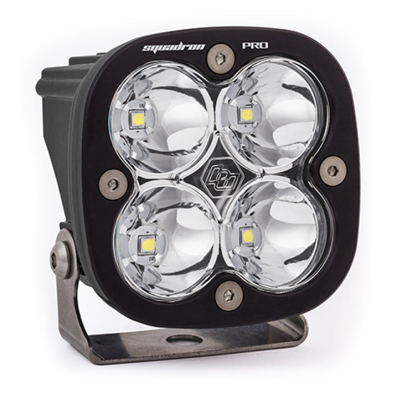 Baja Designs Squadron Pro Black Work/Scene Pattern LED Light Pod - Clear - Racecraft Industries