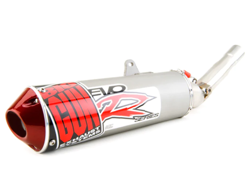 Big Gun 85-00 Honda XR 600R EVO R Series Slip On Exhaust - Racecraft Industries