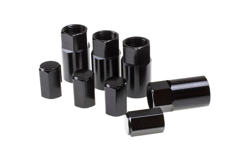 Wheel Mate Aluminum TPMS Valve Stem Cover - Black Anodize - Racecraft Industries