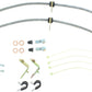 StopTech 11-14 Ford Mustang GT 5.0L V8 Stainless Steel Front Brake Lines - Racecraft Industries