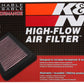 K&N Custom Oval Air Filter 7.75in OW X 14.625in OL x 2in H - Racecraft Industries