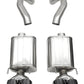 Corsa 06-13 Chevy Corvette C6 Z06 7.0L / 09-13 ZR1 6.2L Black PVD AxleBack Exhaust w/4.5in Twin Tips - Racecraft Industries