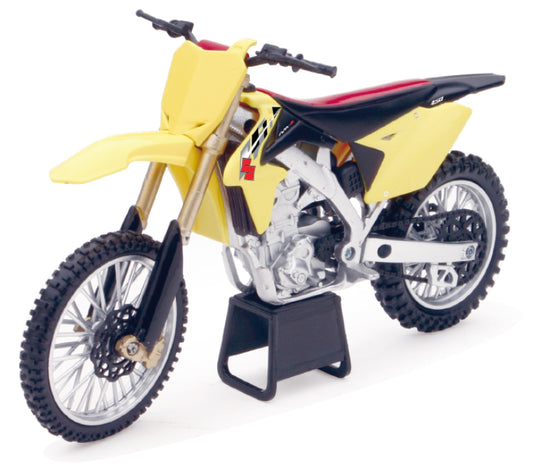 New Ray Toys 2014 Suzuki RM-Z450 (Yellow) Scale/ - 1:12 - Racecraft Industries