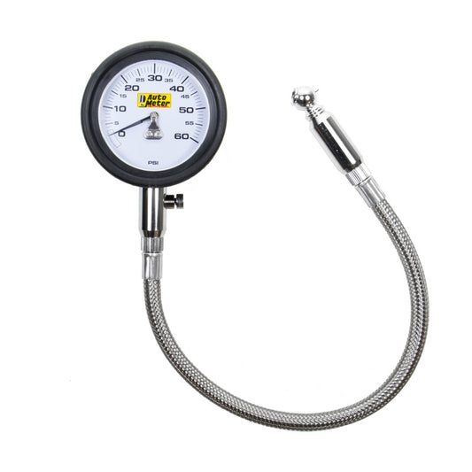 Autometer NASCAR Performance 60PSI Lo-Pressure Tire Pressure Gauge - Racecraft Industries