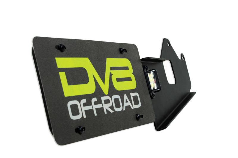 DV8 Offroad 21-23 Ford Bronco Rear License Plate Relocation Bracket - Racecraft Industries
