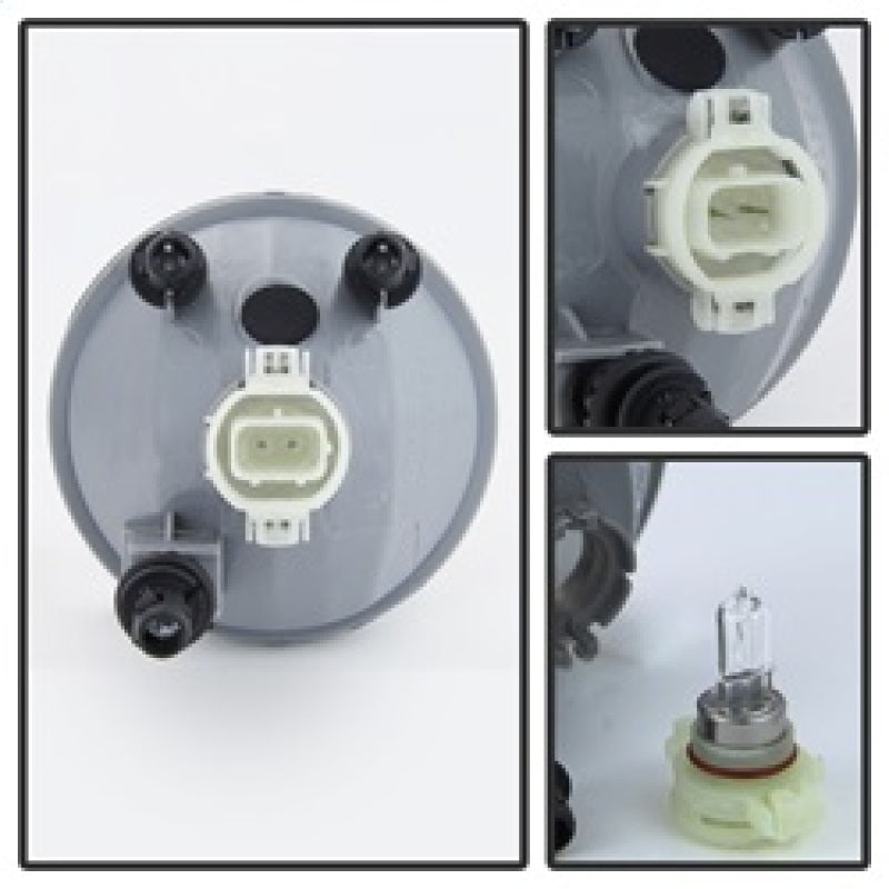 Spyder GMC Acaidia 07-12/Chevy Avalanche 07-13/Camaro 10-13Fog Lights wo/switch- Smoke FL-CTAH07-SM - Racecraft Industries