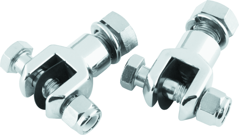 Bikers Choice L72-98 BT & XL Chrome Footpeg Clevis With Hardware 1/2-20 Male Peg Pr - Racecraft Industries