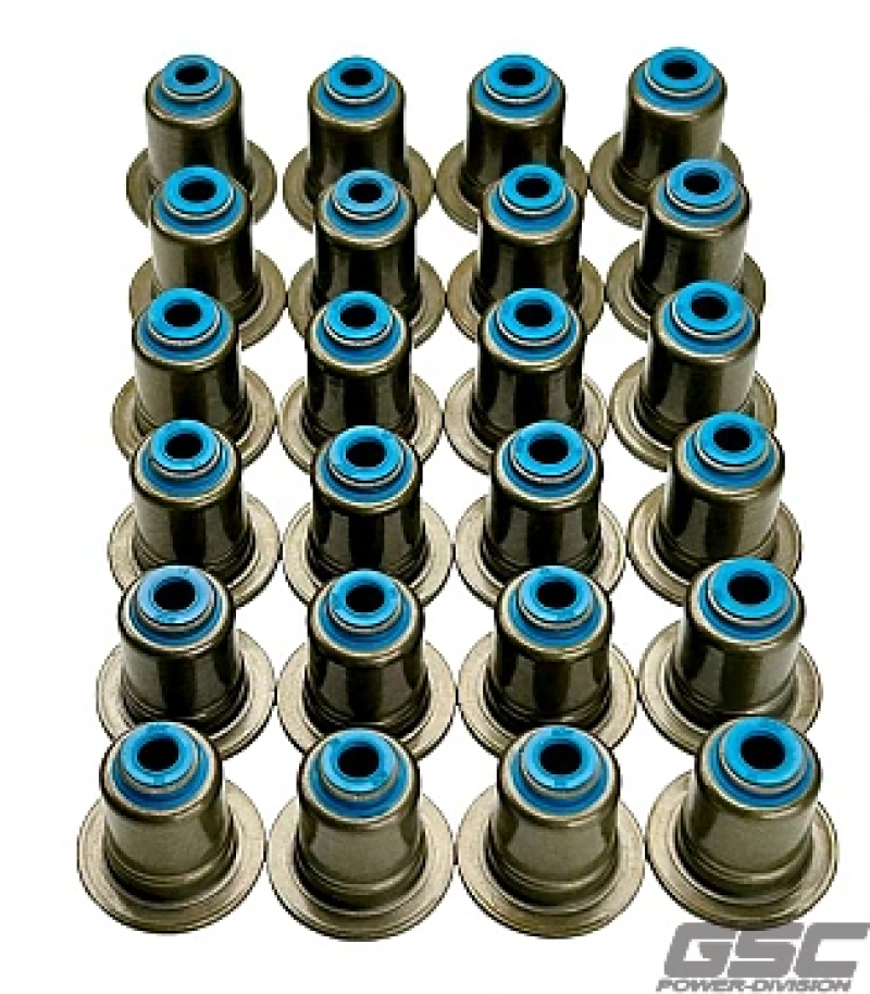 GSC P-D Toyota Supra/BMW B58/N54/S55/S58 Viton Intake Valve Stem Seals - Set of 12 - Racecraft Industries