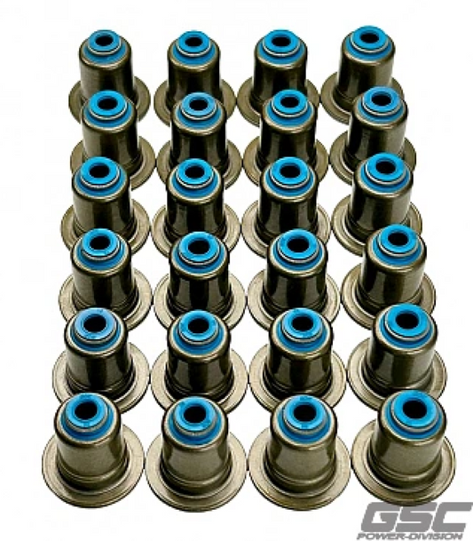 GSC P-D Toyota Supra/BMW B58/N54/S55/S58 Viton Intake Valve Stem Seals - Set of 12 - Racecraft Industries