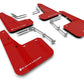 Rally Armor 20-23 Toyota GR Yaris Red Mud Flap w/White Logo - Racecraft Industries
