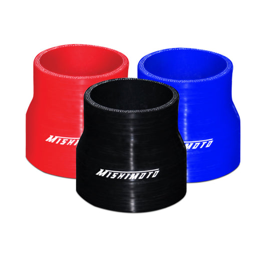 Mishimoto 2.5 to 3.0 Inch Black Transition Coupler - Racecraft Industries