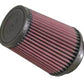 K&N Filter Universal Rubber Filter 3 Flange 4 1/2 Base inch 3 1/2 inch Top 5 3/4 inch Height - Racecraft Industries