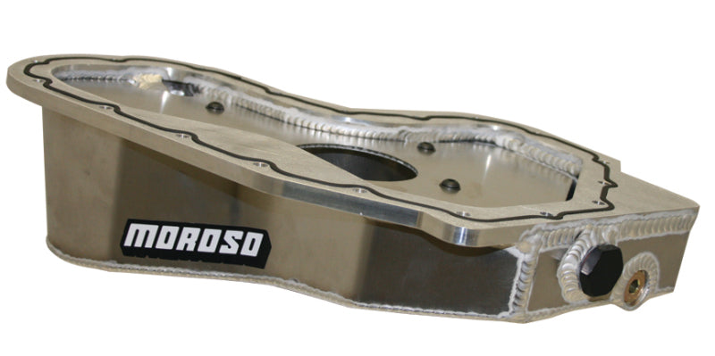 Moroso Lotus/Toyota 2GR-FE/Z Road Race Baffled Wet Sump 6.25qt Stock Depth Aluminum Oil Pan - Racecraft Industries