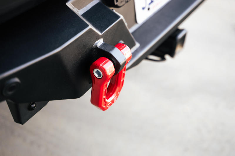 DV8 Offroad Elite Series D-Ring Shackles - Pair (Red) - Racecraft Industries