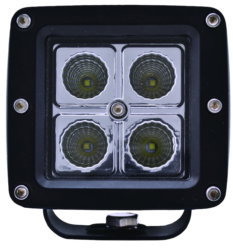 Hella HVF Cube 4 LED Off Road Kit - 3.1in 2X12W - Racecraft Industries