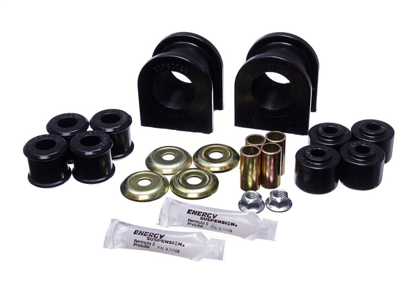 Energy Suspension 89-11 Ford F53 Motorhome Black 36mm Rear Sway Bar Bushing Set - Racecraft Industries