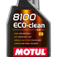 Motul 1L Synthetic Engine Oil 8100 Eco-Clean 0W30 12X1L - C2/API SM/ST.JLR 03.5007 - 1L - Racecraft Industries