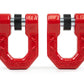 DV8 Offroad Elite Series D-Ring Shackles - Pair (Red) - Racecraft Industries