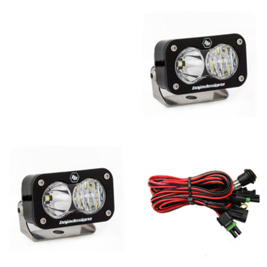 Baja Designs S2 Pro Series LED Light Pods Driving Combo Pattern - Pair - Racecraft Industries