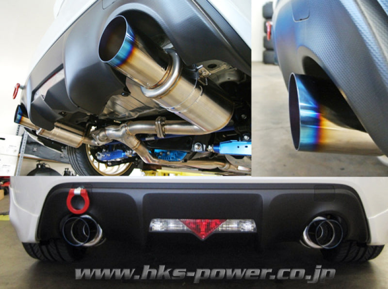HKS Hi-Power Muffler SPEC-L Scion FR-S - Racecraft Industries