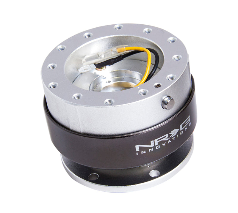 NRG Quick Release Gen 2.0 - Silver Body / Titanium Chrome Ring - Racecraft Industries