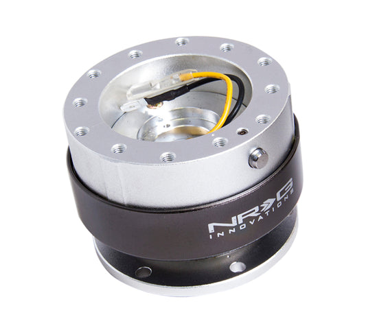 NRG Quick Release Gen 2.0 - Silver Body / Titanium Chrome Ring - Racecraft Industries