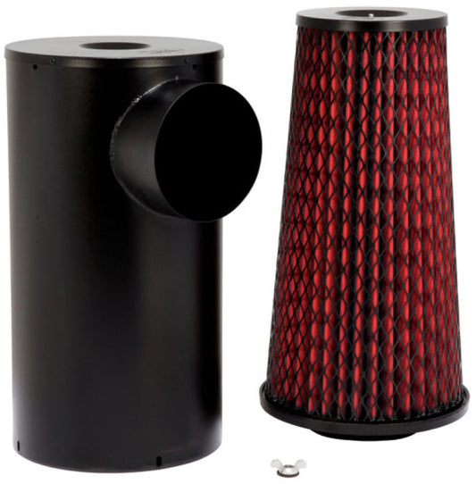 K&N Replacement Canister w/ Air Filter 9-3/4in D 18-7/8in H - HDT - Racecraft Industries