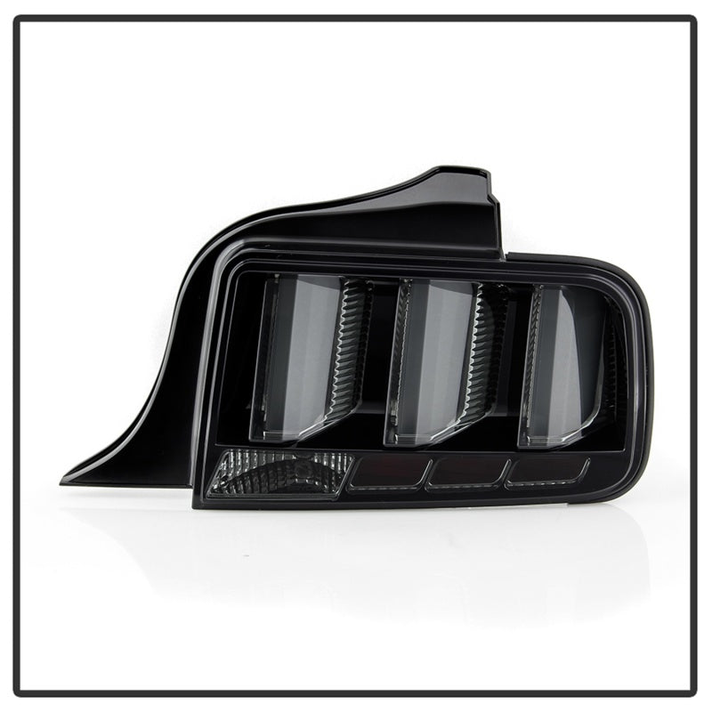 Spyder 05-09 Ford Mustang (White Light Bar) LED Tail Lights - Smoke ALT-YD-FM05V3-LED-SM - Racecraft Industries
