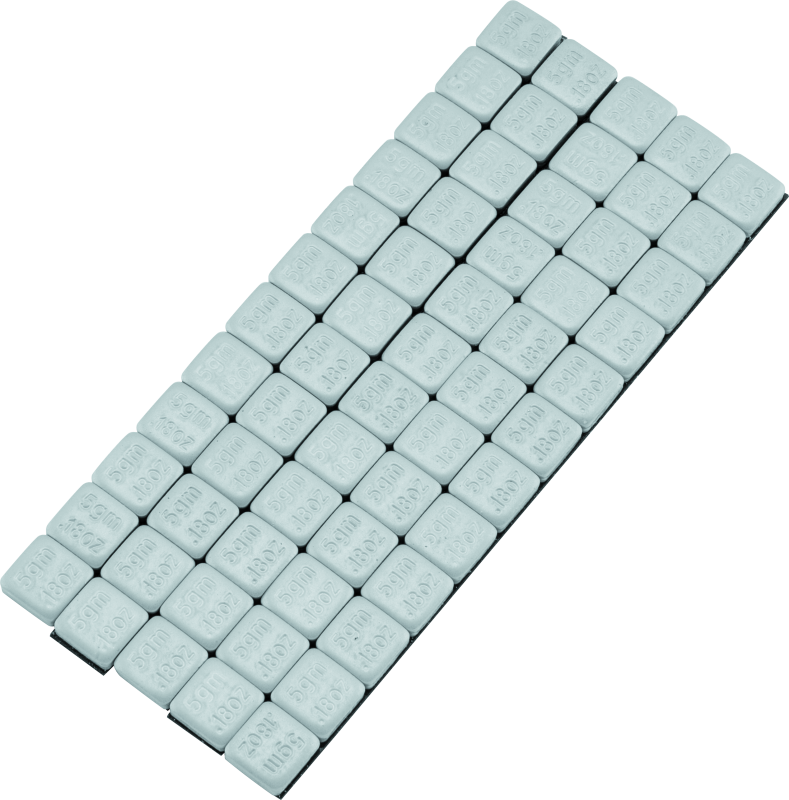 BikeMaster Square Wheel Weights Adhesive 5g - Racecraft Industries
