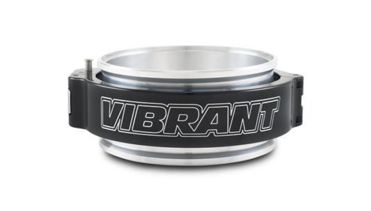 Vibrant 4in O.D. Aluminized HD 2.0 Clamp Assembly - Anodized Black - Racecraft Industries