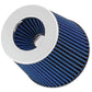 Spectre Adjustable Conical Air Filter 5-1/2in. Tall (Fits 3in. / 3-1/2in. / 4in. Tubes) - Blue - Racecraft Industries