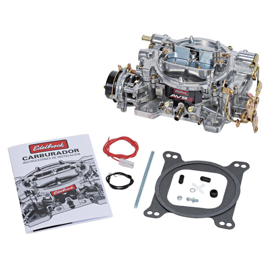 Edelbrock Carburetor Thunder Series 4-Barrel 800 CFM Electric Choke Calibration Satin Finish - Racecraft Industries