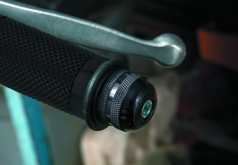 BikeMaster Anti Vibration Bar Ends - Black - Racecraft Industries