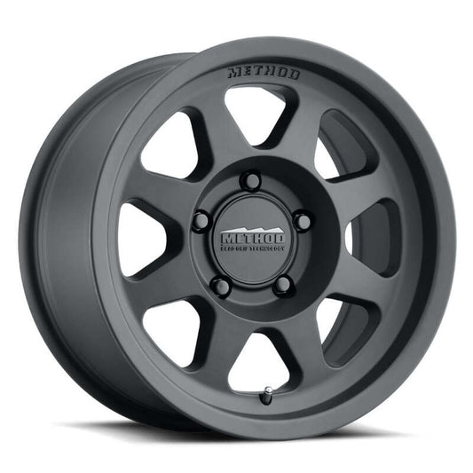 Method MR701 16x6.5 90mm Offset 6x180 138.9mm CB Matte Black Wheel - Racecraft Industries