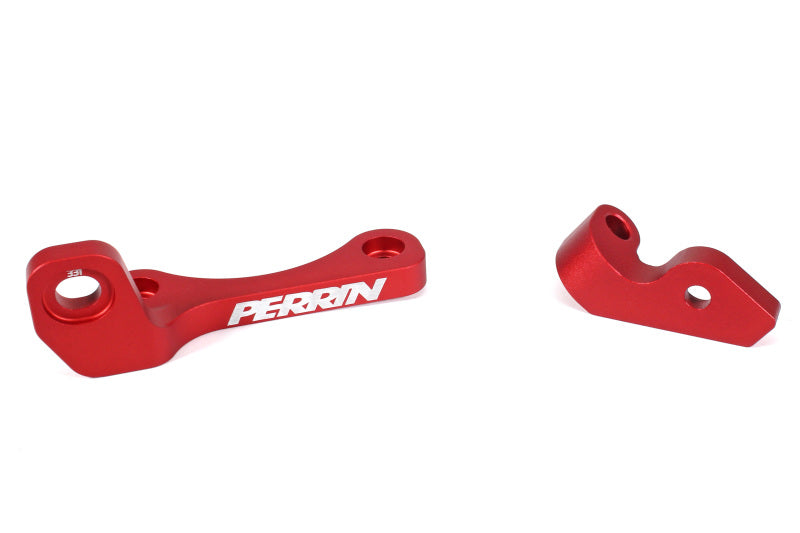 Perrin 2022+ Subaru WRX/19-23 Ascent/Legacy/Outback Top Mount Intercooler Bracket - Red - Racecraft Industries