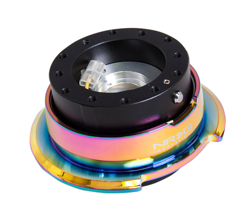 NRG Quick Release Gen 2.8 - Black Body / Neochrome Ring - Racecraft Industries