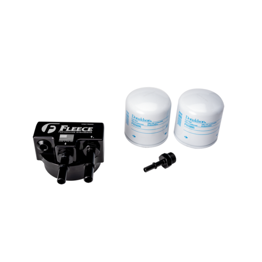 Fleece Performance 11-24 Ford Powerstroke 6.7L Engine Mounted Fuel Filter Assembly - Racecraft Industries