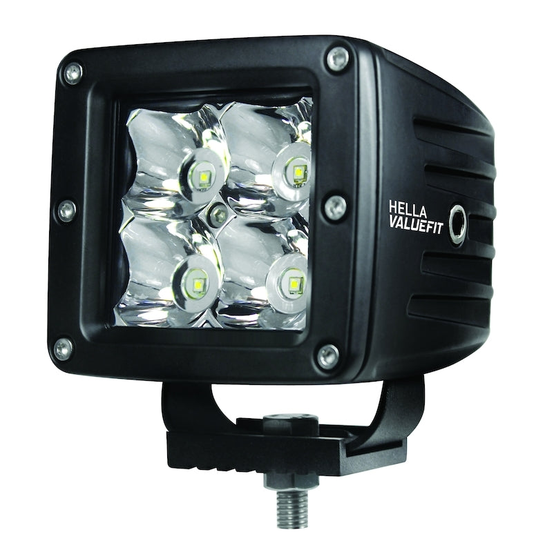 Hella HVF Cube 4 LED Off Road Kit - 3.1in 2X12W - Racecraft Industries