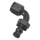 Russell Performance -10 AN Twist-Lok 90 Degree Hose End (Black) - Racecraft Industries