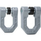 DV8 Offroad Elite Series D-Ring Shackles - Pair (Gray) - Racecraft Industries