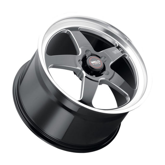Weld S155 17x10 Ventura Drag 5x112 ET40 BS7.1 Gloss BLK MIL DIA 78.1 - Racecraft Industries
