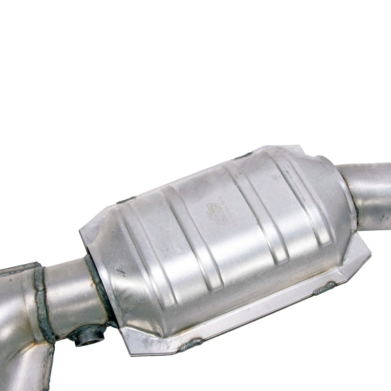 BBK 96-04 Mustang 4.6 GT / Cobra Short Mid X Pipe w Catalytic Converters 2-1/2 For Long Tube Headers - Racecraft Industries